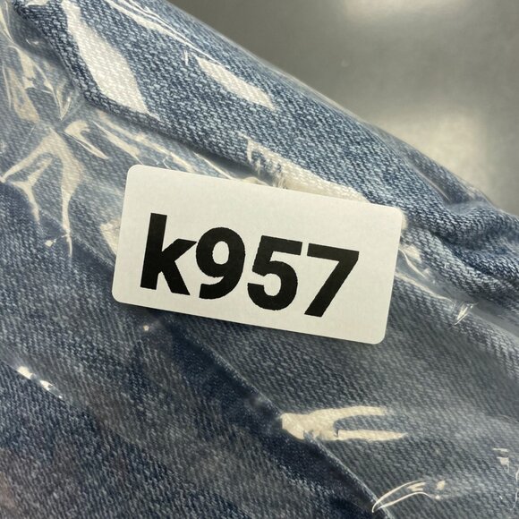 NEW Women's 4/R Long Sleeve Utility Baggy Denim Jumpsuit - Universal Thread k957 - Picture 9 of 9